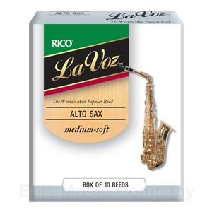 La Voz Alto Saxophone Reeds, Medium-Soft (10pk)