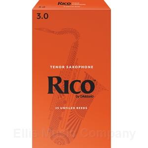 Rico Tenor Saxophone Reeds #3 (25pk)