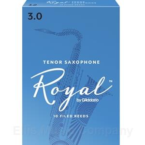 Royal Tenor Saxophone Reeds #3 (10pk)