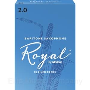Royal Baritone Saxophone Reeds #2 (10pk)