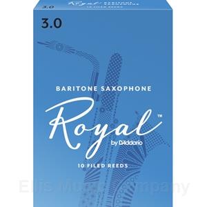 Royal Baritone Saxophone Reeds #3 (10pk)