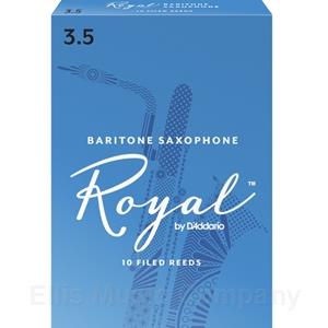 Royal Baritone Saxophone Reeds #3.5 (10pk)