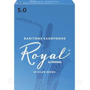 Royal Baritone Saxophone Reeds #5 (10pk)