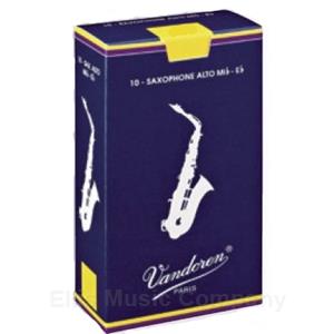 Vandoren Traditional Alto Saxophone Reeds #2.5 (10pk)