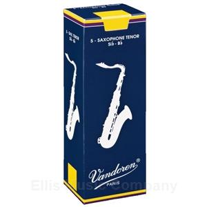 Vandoren Traditional Tenor Saxophone Reeds #2.5 (5pk)