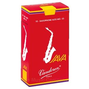 Vandoren JAVA Red Cut Alto Saxophone Reeds #3 (10pk)