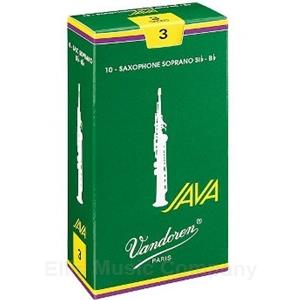 Vandoren Java Soprano Sax Reeds #2.5 (10pk)