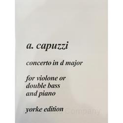 CAPUZZI - Concerto in D major for Bass and Piano