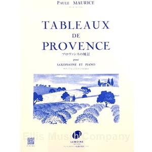 MAURICE - Tableaux de Provence for Alto Saxophone & Piano