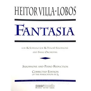 VILLA-LOBOS - Fantasia for Soprano or Tenor Saxophone and Chamber Orchestra