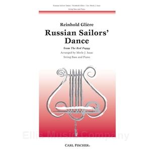 GLIERE - Russian Sailors' Dance for String Bass and Piano