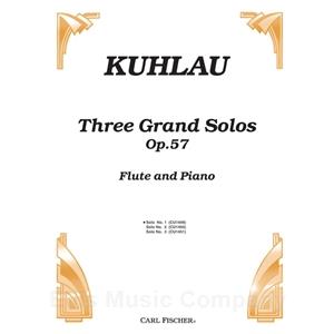 KUHLAU - Solo No. 1 from Three Grand Solos, Op. 57 for Flute and Piano