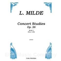 MILDE - Concert Studies, Opus 26 (Book 1)