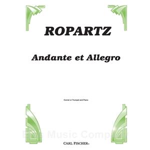 ROPARTZ - Andante et Allegro for Trumpet and Piano