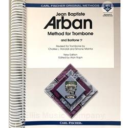 Arban Method for Trombone and Baritone B.C. (spiral bound)