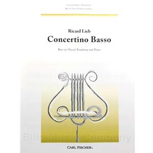 LIEB - Concertino Basso for Bass Trombone & Piano