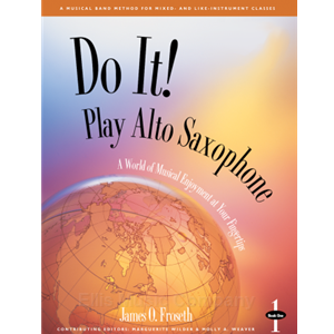 Do It! Play Alto Saxophone, Book 1 with MP3s