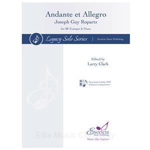 ROPARTZ - Andante et Allegro for Trumpet with Piano