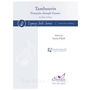 GOSSEC - Tambourin for Flute with Piano