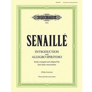 SENAILLE - Introduction and Allegro Spiritoso for Bass Brass Instrument & Piano