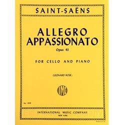 SAINT-SAENS - Allegro Appassionato, Opus 43 for Cello & Piano