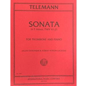 TELEMANN - Sonata in F minor for Trombone & Piano