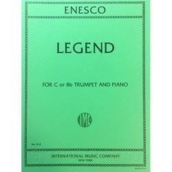 ENESCO - Legend for Trumpet (in Bb or C) and Piano