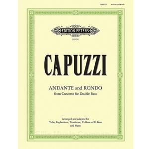 CAPUZZI - Andante and Rondo from Concerto for Double Bass (for Trombone, Euphonium or Tuba & Piano)