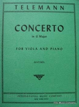 TELEMANN - Concerto in G Major for Viola & Piano