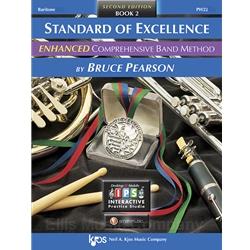 Standard of Excellence Enhanced (2nd Edition) - Baritone Bass Clef, Book 2