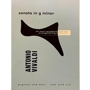 VIVALDI - Sonata in G minor for Tenor Saxophone with piano