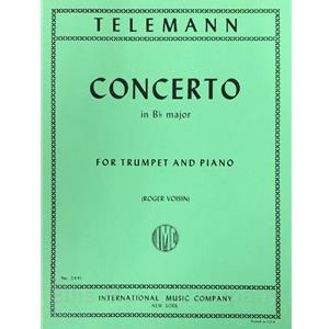 TELEMANN - Concerto in Bb Major for Trumpet