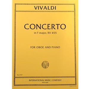 VIVALDI - Concerto in F major, RV 455 for Oboe with Piano Reduction