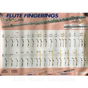 Flute Fingerings Poster