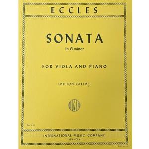 ECCLES - Sonata in G minor for Viola and Piano
