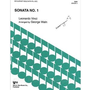 VINCI - Sonata No. 1 for Clarinet