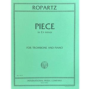ROPARTZ - Piece in Eb minor for Trombone and Piano