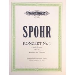 SPOHR - Concerto No. 1 in C minor Op. 26 for Clarinet & Piano