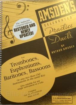 Amsden's Celebrated Practice Duets, Bass Clef version