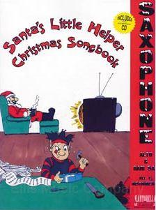 Santa's Little Helper Christmas Songbook for Alto/Bari Sax (w/CD)