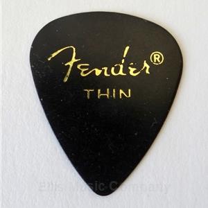 Fender Classic Celluloid Guitar Pick Thin (single)